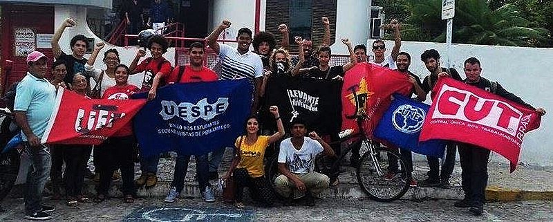 Organizações que participam da Frente de Luta pelo transporte público em Caruaru