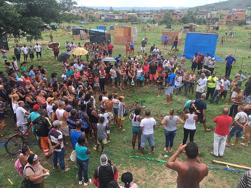 Assembleia no dia 16 de fevereiro marcou um mês da ocupação Pastor Martin Luther King no município de Nova iguaçu