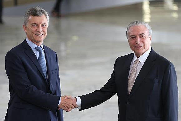 Mauricio Macri é um dos principais aliados de Michel Temer no continente