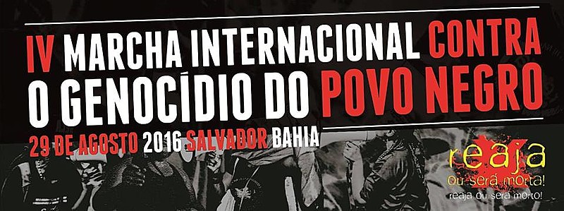 Ato na tarde desta segunda-feira (29) foi iniciado no Largo dos Aflitos