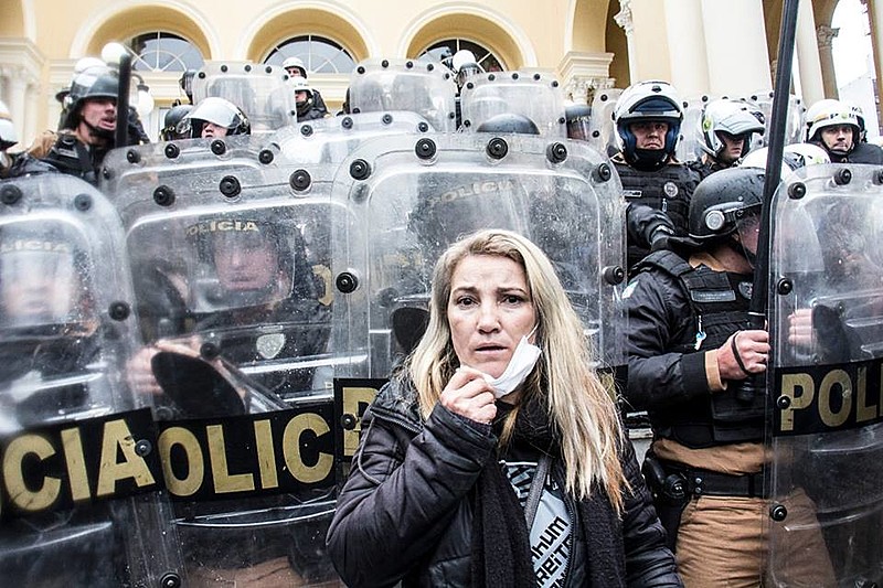 No dia 20, servidores foram reprimidos pela Polícia Militar quando protestavam contra o 'patotaço' de ajuste fiscal