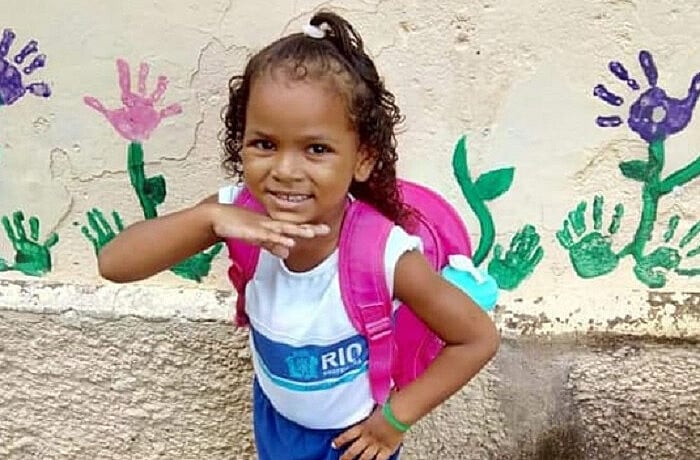 Ketellen Umbelino, de 5 anos, foi levada para o Hospital Municipal Albert Schweitzer mas não resistiu