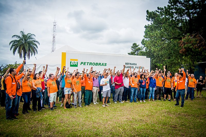 petroleiros greve mg