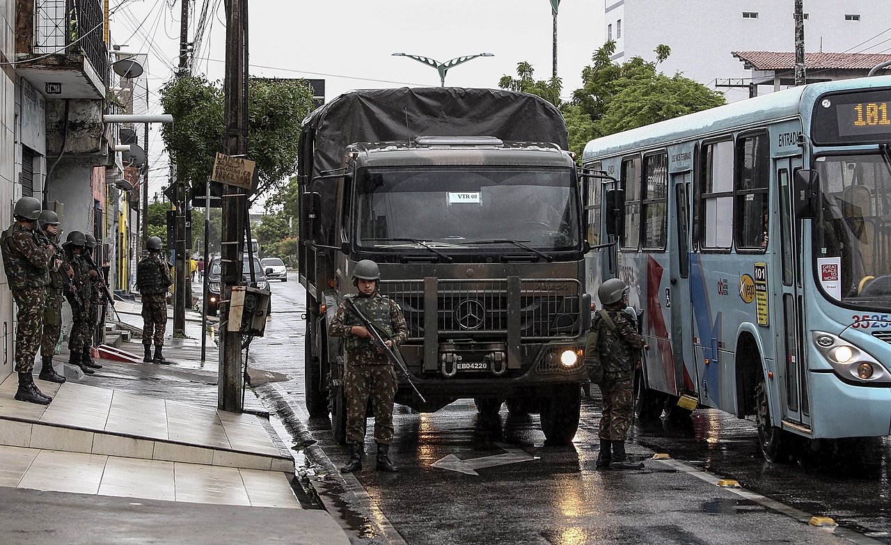 Exército nas ruas do Ceará