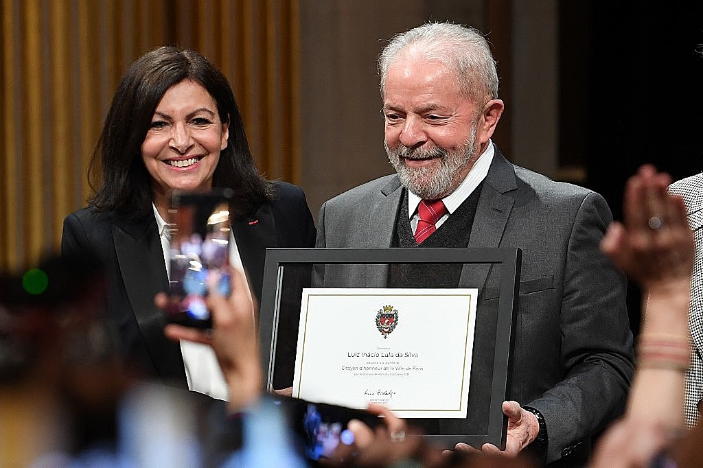 lula premio paris
