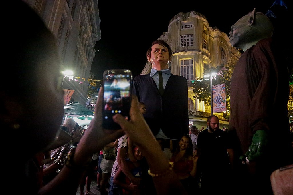 bolsonaro carnaval recife