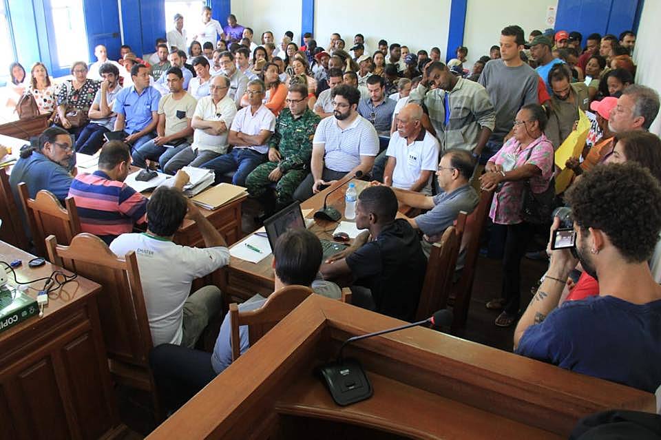 reunião mobilizacao serro mineracao