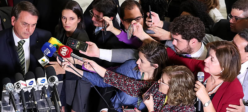 bolsonaro ataques imprensa