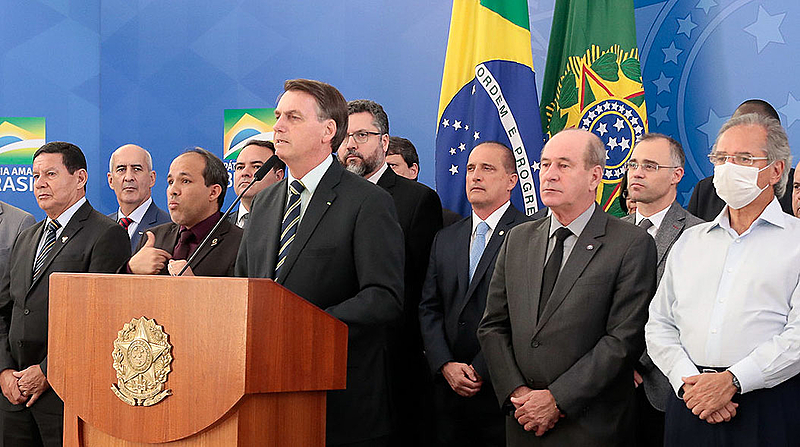 Bolsonaro pronunciamento