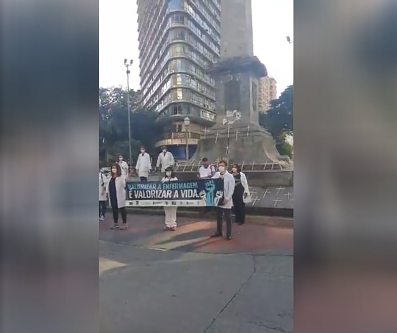 enfermeiros ato bh