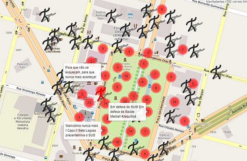 mapa virtual bh antimanicomial