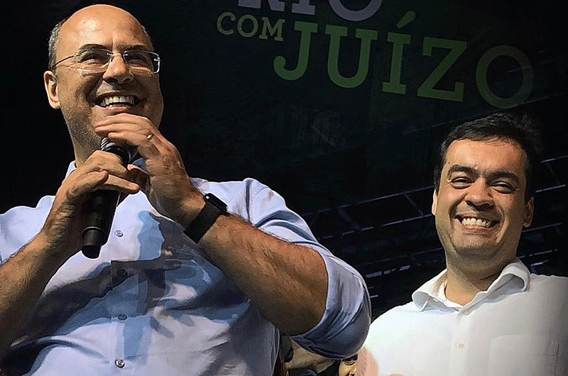 Witzel e Cláudio Castro