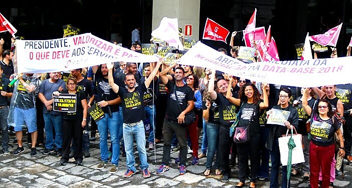 servidores, manifestações, SERJUSMIG