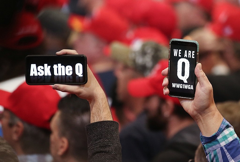 QAnon trump