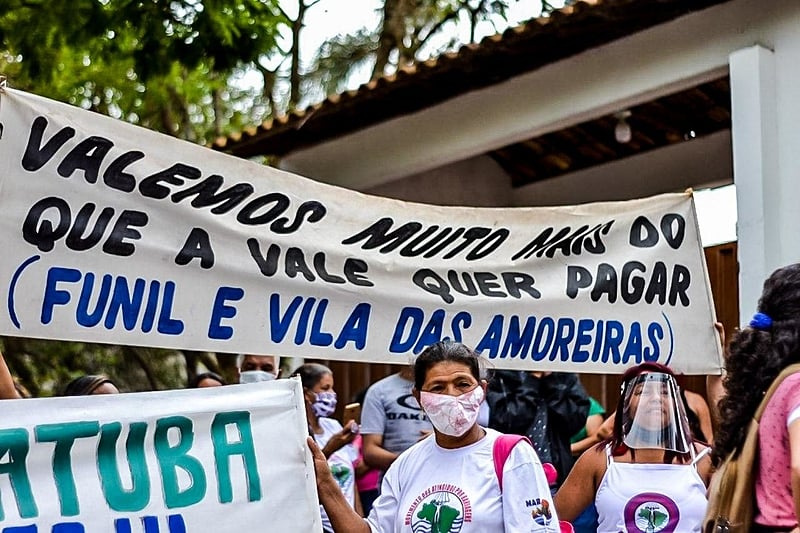 manifestação, brumadinho, MAB