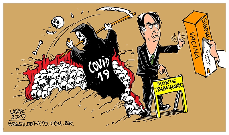 Bolsonaro recusa vacina produzida na China