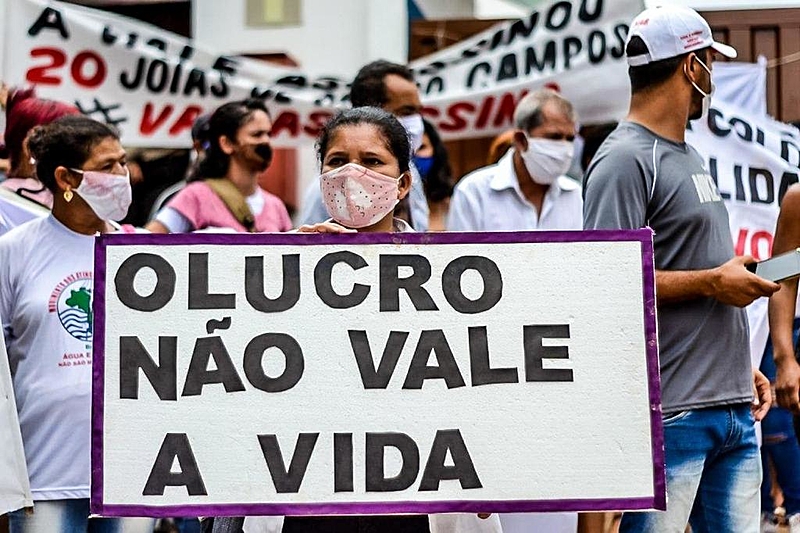 manifestação, 5 anos sem reparação