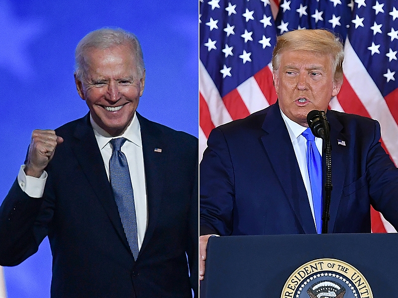 trump e biden