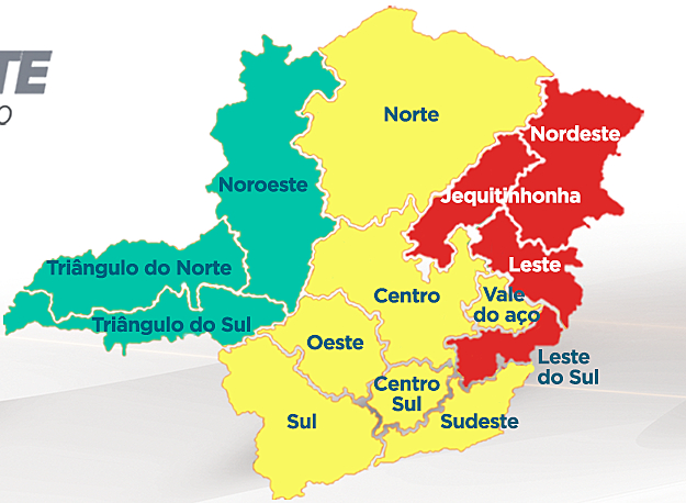 mapa minas covid