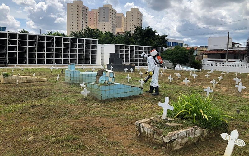 covid pandemia cemitério
