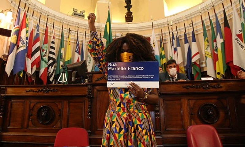 marielle franco, vereadora, homenagem, niteroi