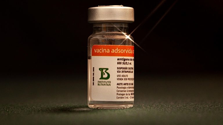 frasco de vacina