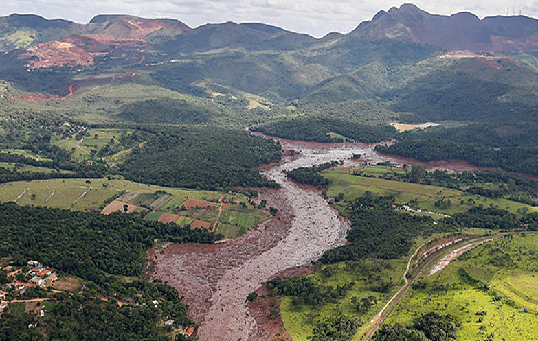 foto rio lama brumadinho