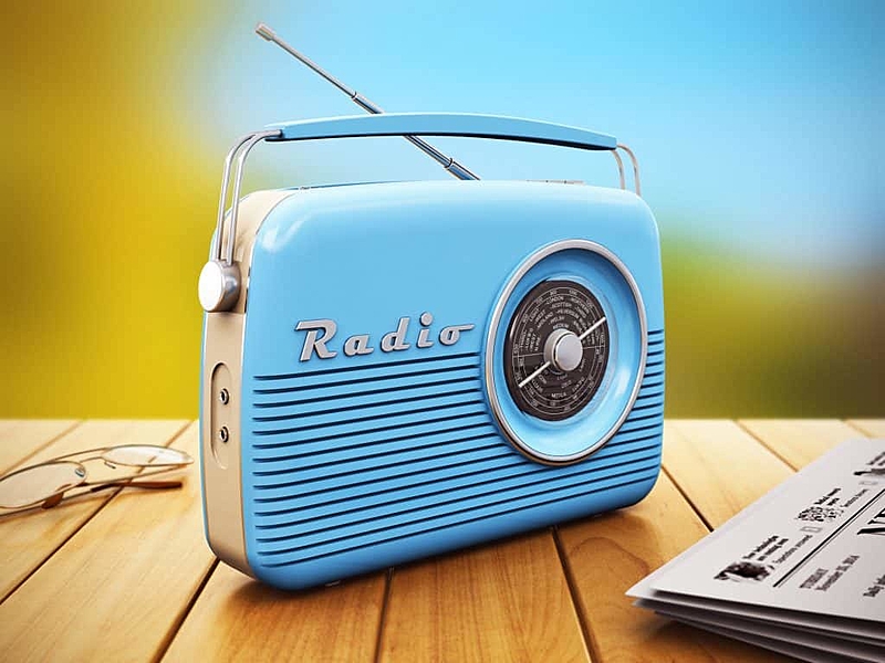 rádio de pilha