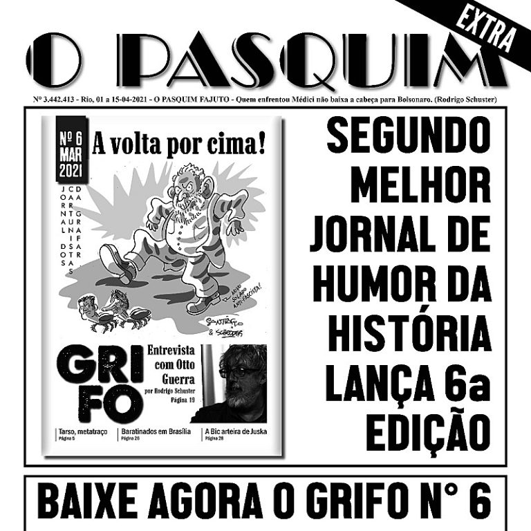 GRAFAR lança a sexta edição do jornal de humor Grifo