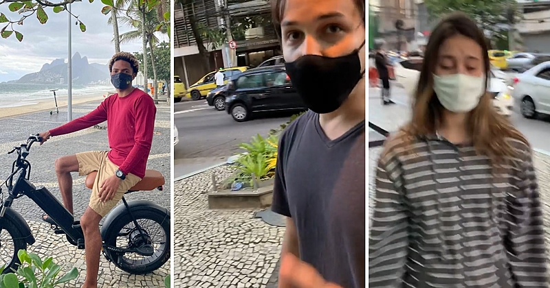 Matheus Ribeiro bicicleta elétrica