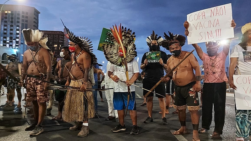 indigenas, marco temporal, brasilia