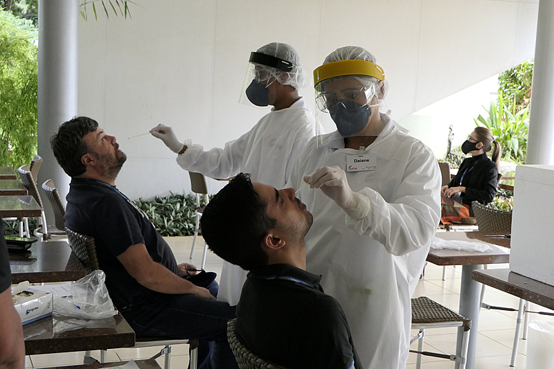 swab nasal covid