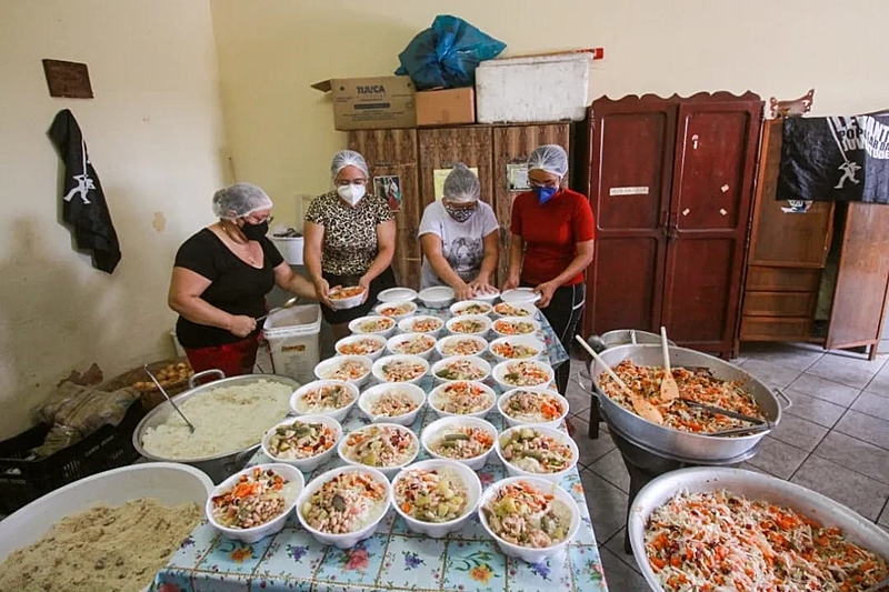 cozinha e mulheres