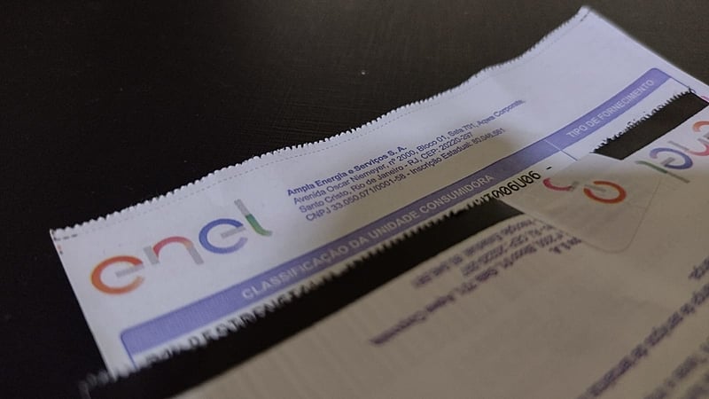 Enel conta de luz
