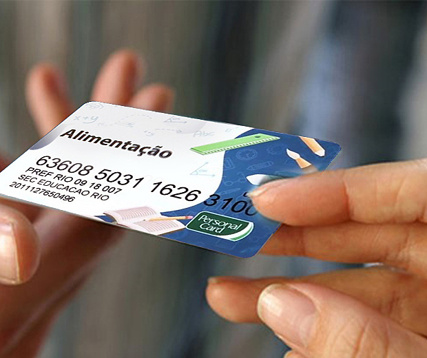 cartão alimentação