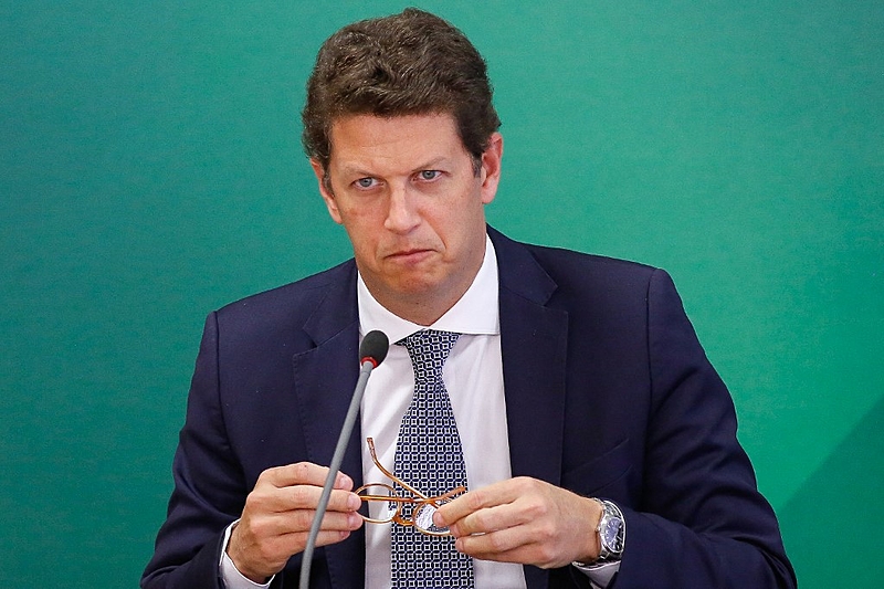 Além de testemunhar contra o militante, em 2019, Ricardo Salles também foi o Relator da CPI do MST, em 2023.