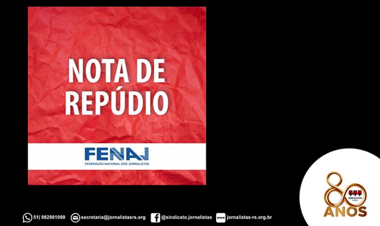 Fenaj e Sindjors se manifestam contra “censura” do Facebook à página do Brasil de Fato RS