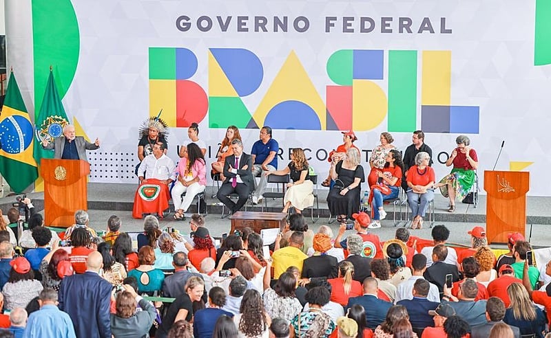 Lançamento do Conselho de Participação Social e do Sistema de Participação Social Interministerial pelo presidente Lula