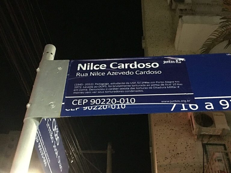 Porto Alegre: Placas de rua que abrigava Dops ganham nomes de presos políticos