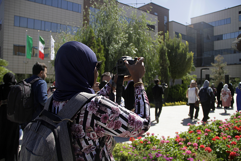 Participantes do Festival visitam o Hospital Razavi, referência em oncologia e fertilização, em Mashhad, Irã