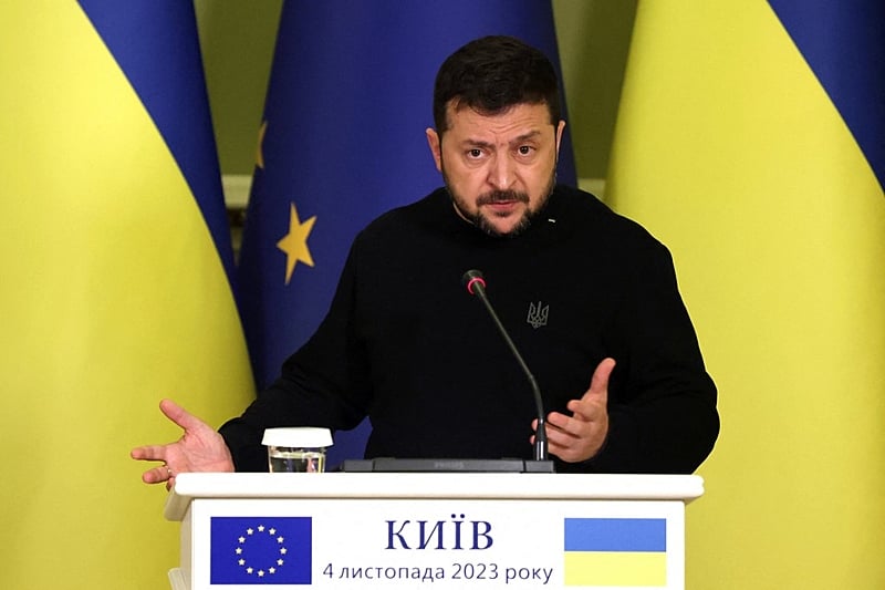 Presidente da Ucrânia, Volodymyr Zelensky