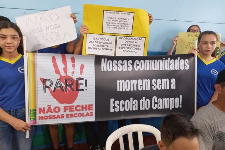 Fechamento de escolas do campo ameaça comunidades rurais e prejudica acesso à educação no PR