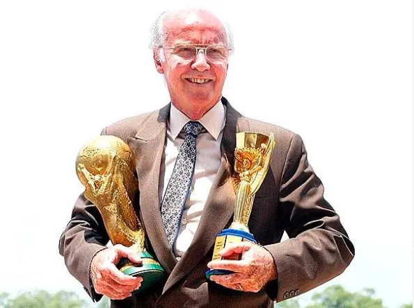 O ex-jogador e ex-técnico Mario Jorge Lobo Zagallo