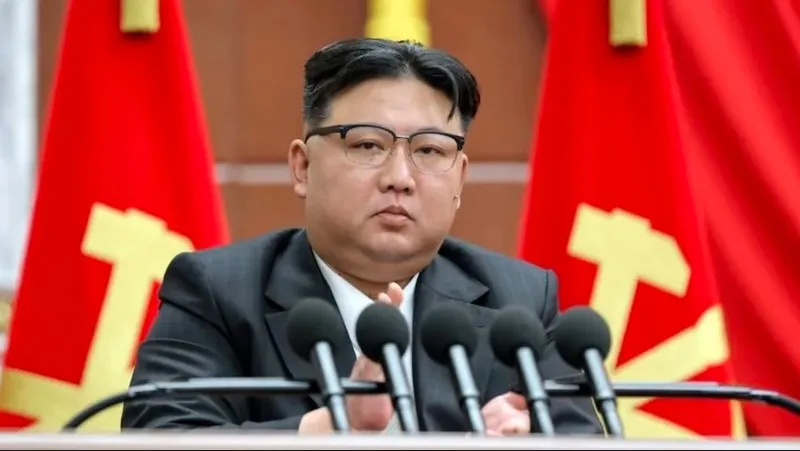 O líder da Coreia do Norte, Kim Jong Un