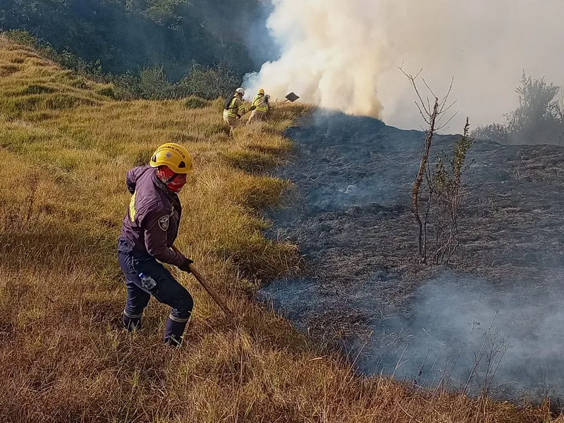 Fogo na Colômbia