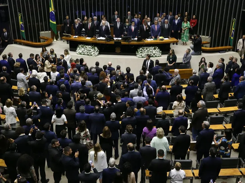 Sessão do Congresso Nacional marcou a abertura do ano legislativo nesta segunda-feira (5)