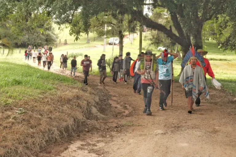 Povo Guarani Mbyá, Nhe`engatu, retoma território ancestral em Viamão