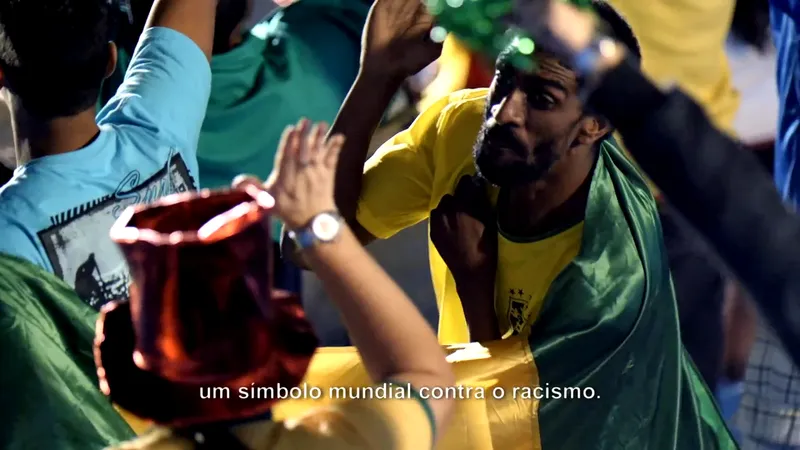 Marco Lima gravou campanha contra racismo