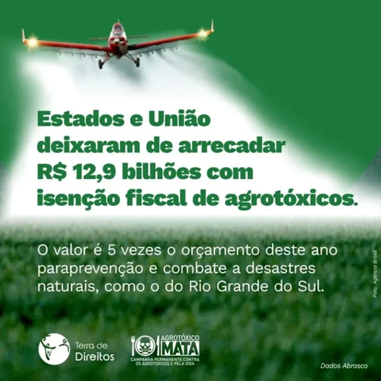 Isenção agrotóxicos. Quem está no comando?