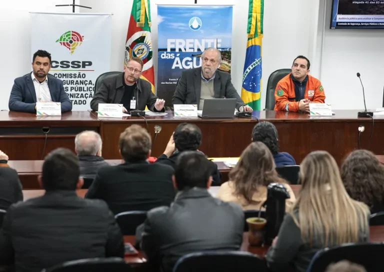 Audiência aponta necessidades do sistema de proteção contra cheias da Grande Porto Alegre